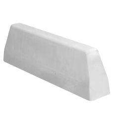 Bordure de défense blanc lisse
