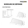 Dimensions Bordure de défense tous coloris
