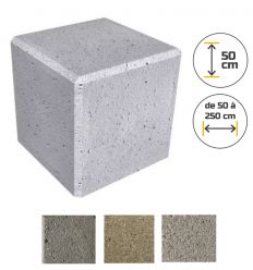 Bordure de défense en béton