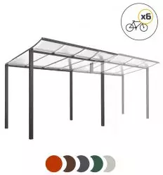 Abri vélo extérieur collectivité