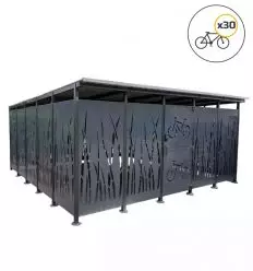 Abri vélo fermé 30 places