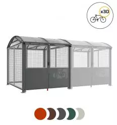 Abri Vélo fermé