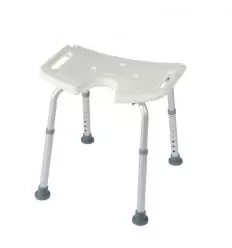 Tabouret de douche réglable en hauteur