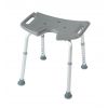 Tabouret de douche - couleur gris