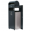 Poubelle cendrier 29L avec bac amovible