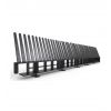 Latte de ventilation toiture avec peigne anthracite