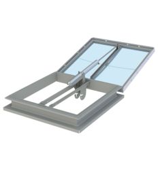exutoire de fumée ouverture pneumatique pour rénovation