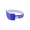 Bracelet Vinyle Bleu XL