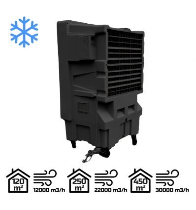 Rafraichisseur d'air adiabatique industriel mobile