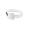 Bracelet Vinyle personnalisé Blanc - XL