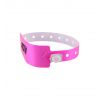 Bracelet Vinyle personnalisé Rose - XL