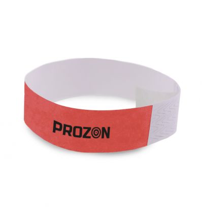 Bracelet Tyvek personnalisé 19 ou 25 mm - Lot de 100