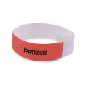 Photo : Bracelet Tyvek personnalisé 19 ou 25 mm Rouge - Standard - 19 mm