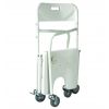 Chaise de Douche Roulante Pliée