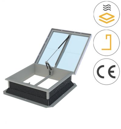 Trappe de désenfumage mécanique