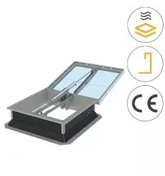 Exutoire de désenfumage pneumatique