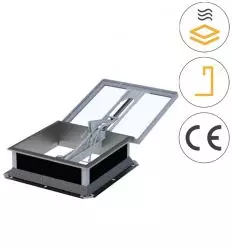 Trappe de désenfumage électrique