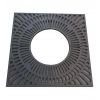 Grille d'Arbre en Fonte noire