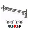 Support vélo pommeaux décoratifs 6 places
