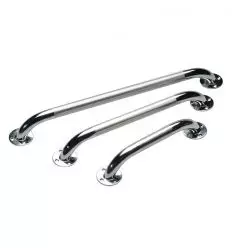 Barre d'appui droite chromée