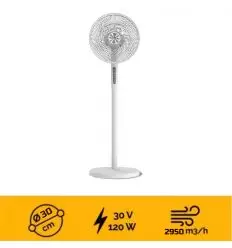 Ventilateur industriel sur pied