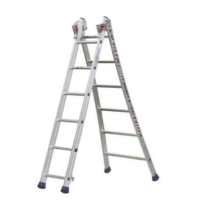 échelle transformable 2 plans 6 marches