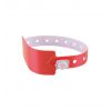 Bracelet Vinyle Rouge XL