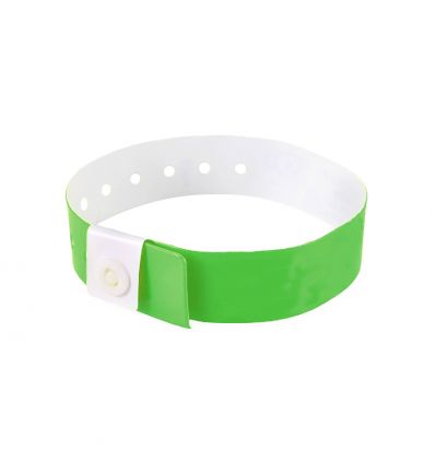 Bracelet Vinyle Vert Standard