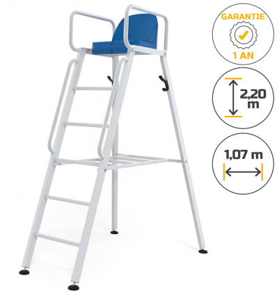 Chaise haute surveillance pour plage