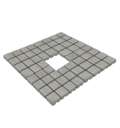 Grille d'arbre plastique mise en situation