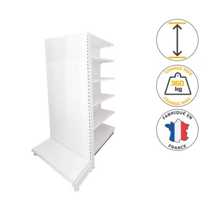 Tête de gondole magasin