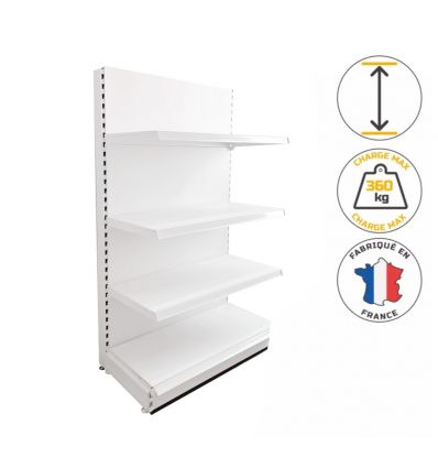 Kit gondole simple face pour commerce