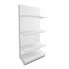 rayonnage magasin avec tablette et consoles