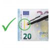 Stylo détecteur de faux billets - Marquage valide