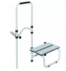Marche Pied Baignoire avec Barre d'Appui