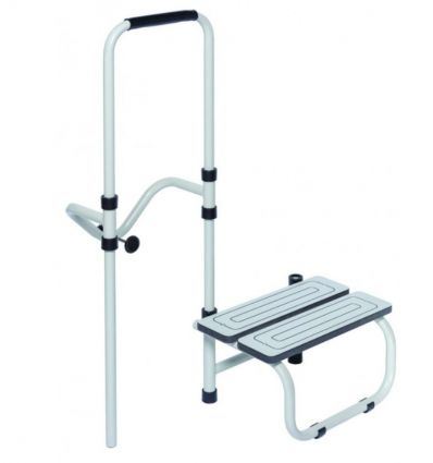 Marche Pied Baignoire avec Barre d'Appui