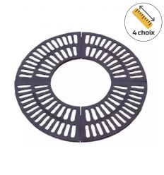 Grille d'Arbre Fonte Ronde