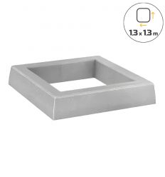 Entourage pour Arbre en Béton Carré 1,3 x 1,3 m