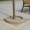 Entourage Arbre Béton Rond mis en situation