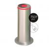 Borne escamotable automatique en inox hauteur 750 mm