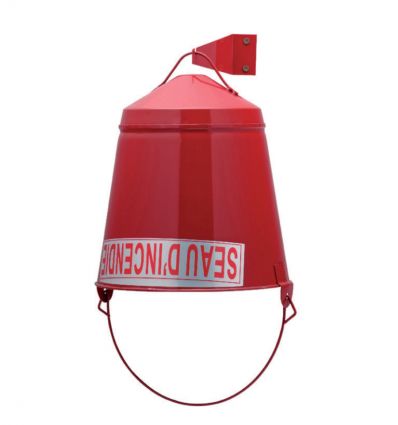 Seau incendie Rouge