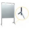Pied amovible pour tube rond