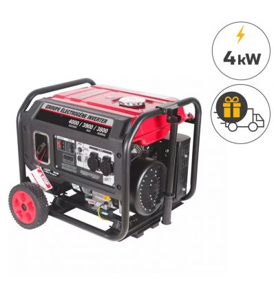 Groupe électrogène inverter 4000w avec kit brouette