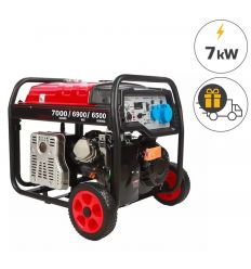 Groupe électrogène 7000w avec kit brouette
