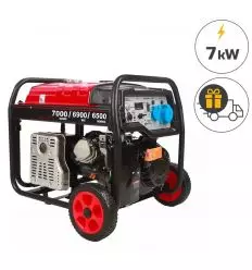 Groupe électrogène 7000w avec kit brouette