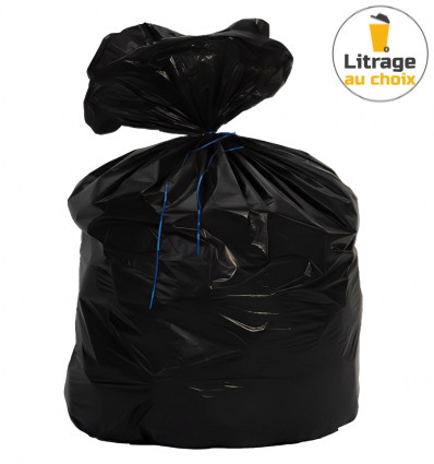 Sac poubelle noir