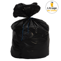 Photo : Sac poubelle noir 100 L - Basse Densité (lot de 200 sacs)