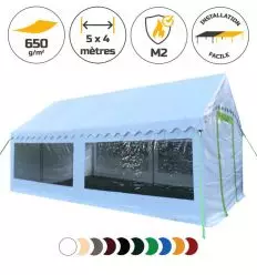 Tente de réception 5x4 m