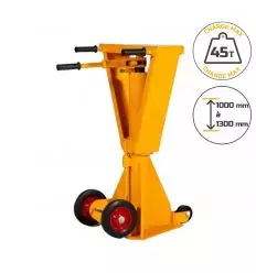 Béquille de sécurité stabilisatrice pour remorque