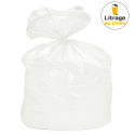 Photo : Sac poubelle blanc 50 L Haute Densité (lot de 500 sacs)